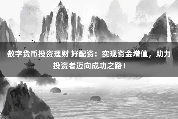 数字货币投资理财 好配资：实现资金增值，助力投资者迈向成功之路！